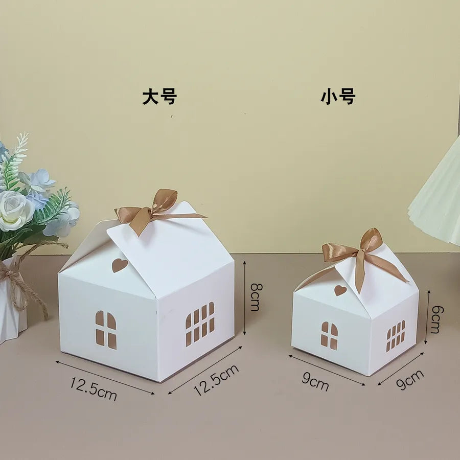 Creative Christmas Gingerbread House Gift Box Holiday Birthday Party Snack Cookie Packaging Box Festive airplane box