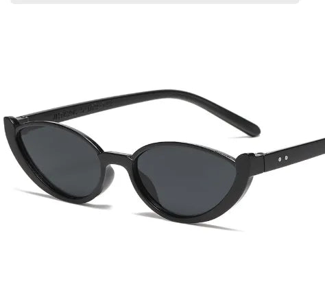 Beach Modern Style Geometric Leopard Ac Cat Eye Full Frame Women's Sunglasses