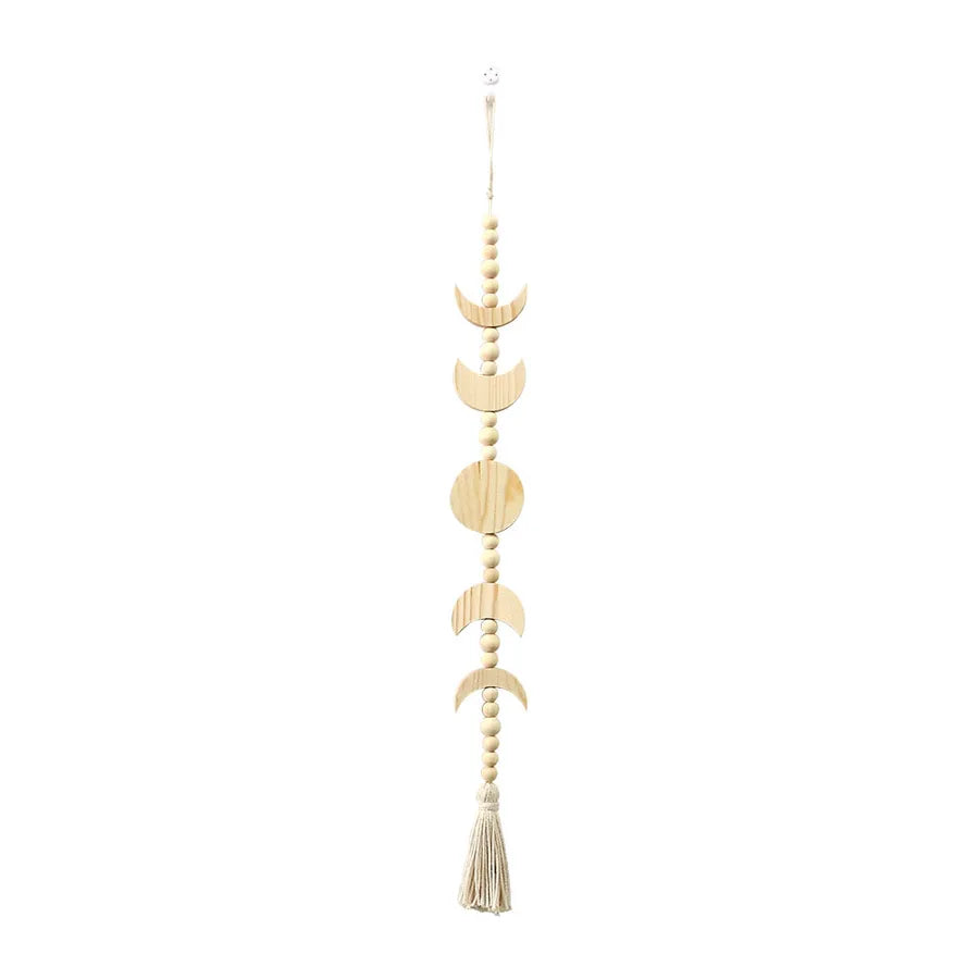casual solid color cotton thread pendant wall art