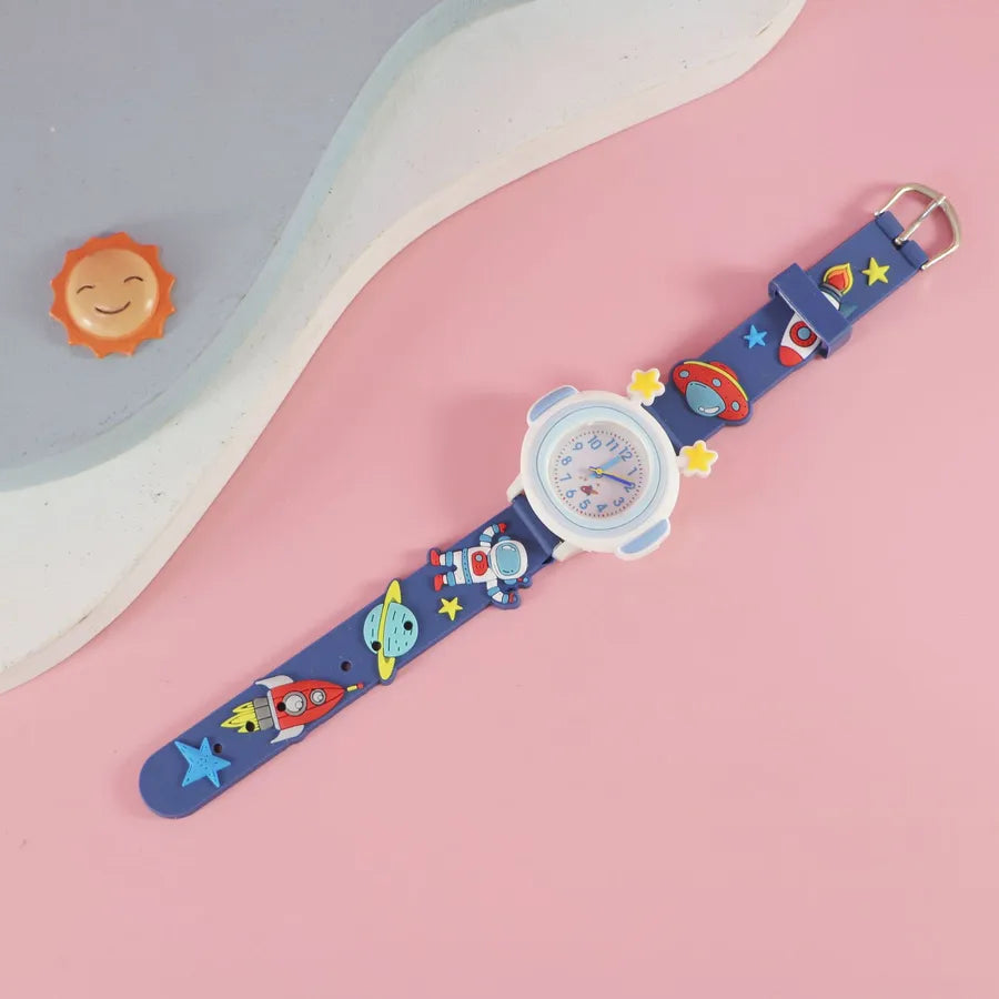 Manufacturers supply new creative children's watches kindergarten primary school students cartoon veneer watches cartoon watch wholesale