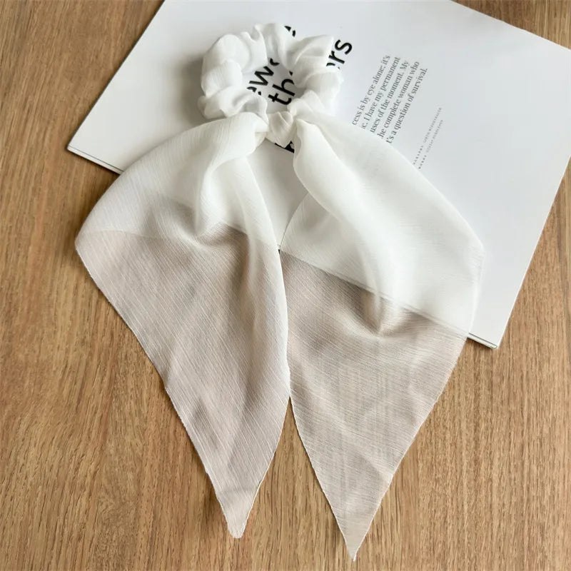 Elegant Sweet Simple Style Women's Flower Cloth Hair Tie