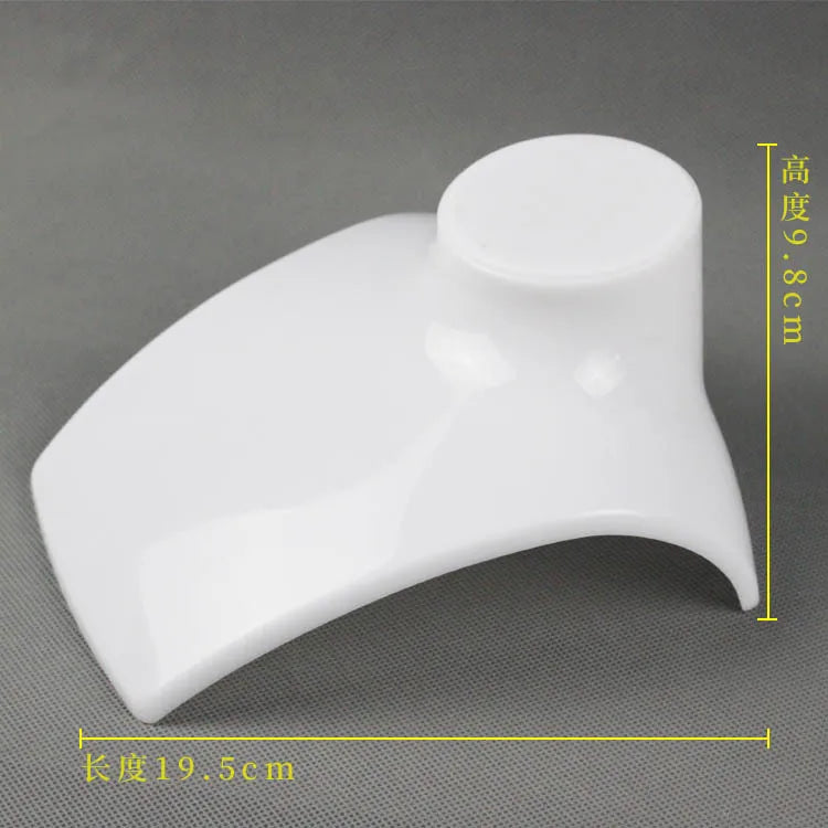 Plastic Necklace Earring Display Stand Jewelry Store Counter Window Stall Portrait Neck Model Showcase Artistic Style Injection Molding