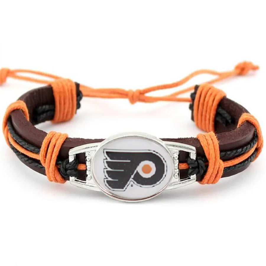 Hot NHL National Hockey League National Hockey League Leather Bracelet