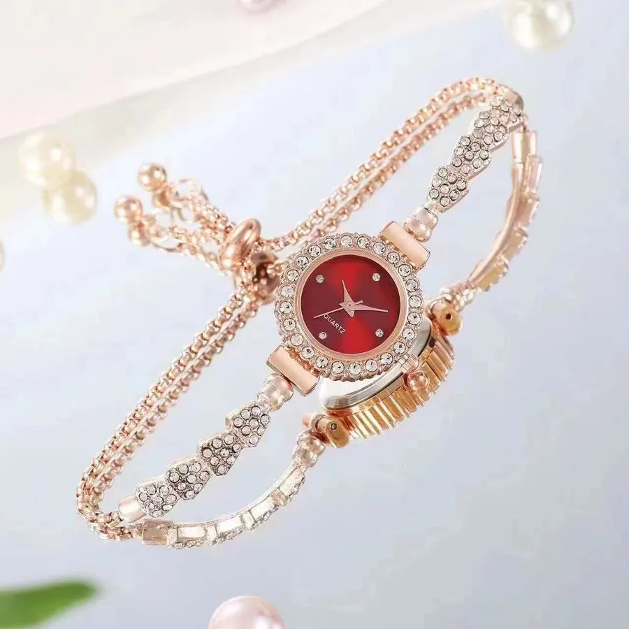 Simple Style Geometric Buckle Quartz Women's Watches