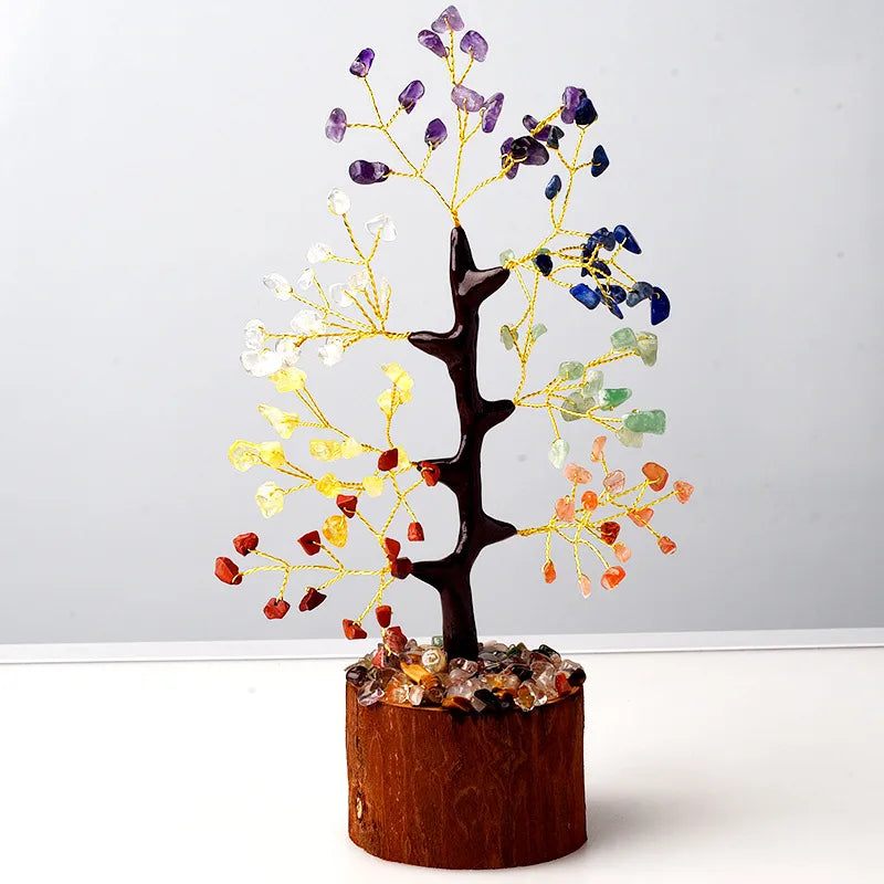 Elegant Glam Tree Crystal Ornaments Artificial Decorations