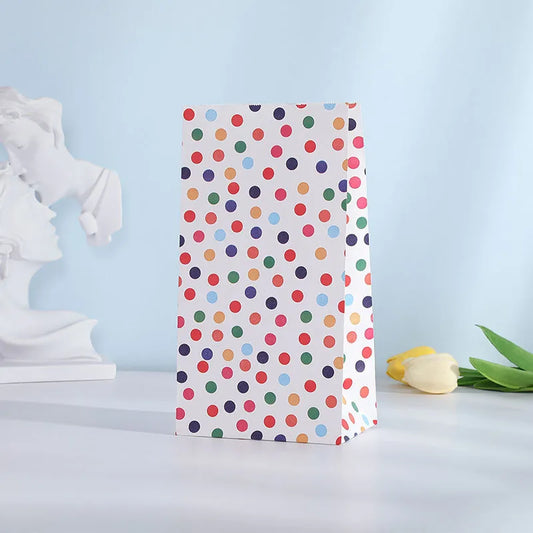 valentine's day cute stripe butterfly kraft paper party gift bags