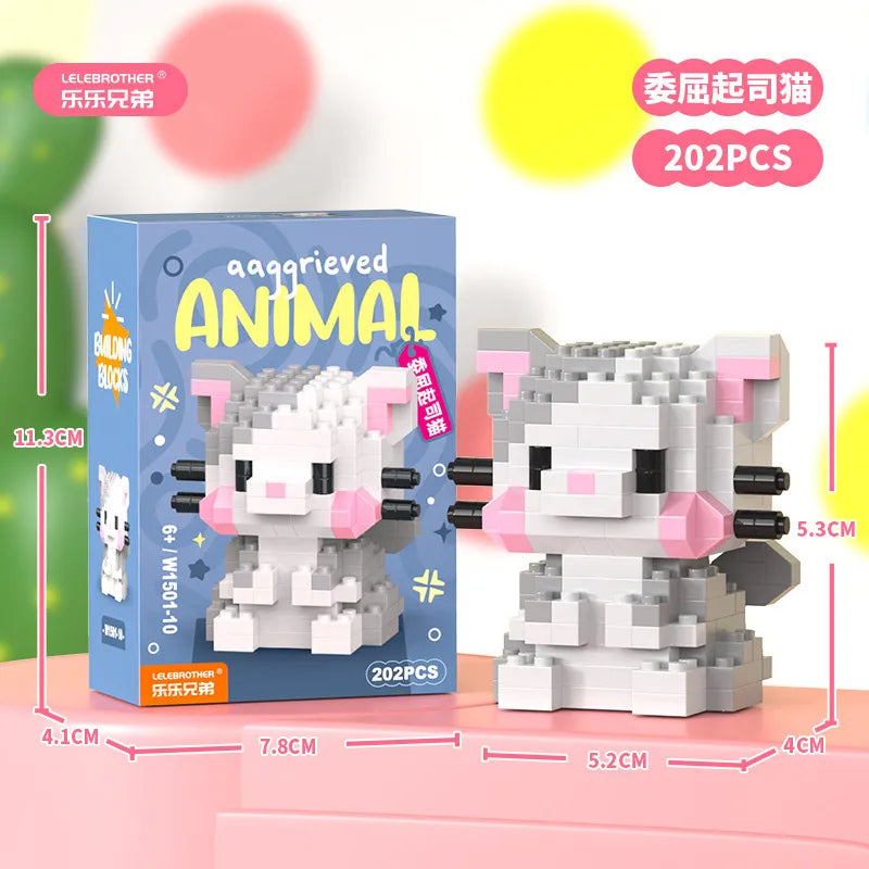 Kids(7-16Years) Children Unisex Animal ABS Building Toys Learning & Education Toys