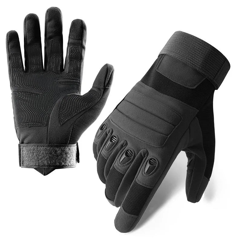Tactical Gloves Men's Z192 Soft Shell Protective Pad Long Finger Touch Screen Fighting Non-slip Outdoor Military Fan Riding Gloves Men
