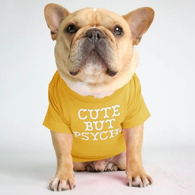 fashion cloth letter pet clothing 1 piece