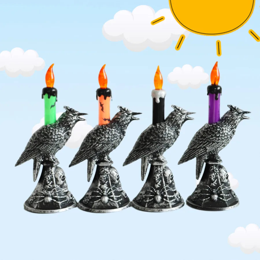 Halloween Flame Plastic Holiday Party Ornaments Decorative Props