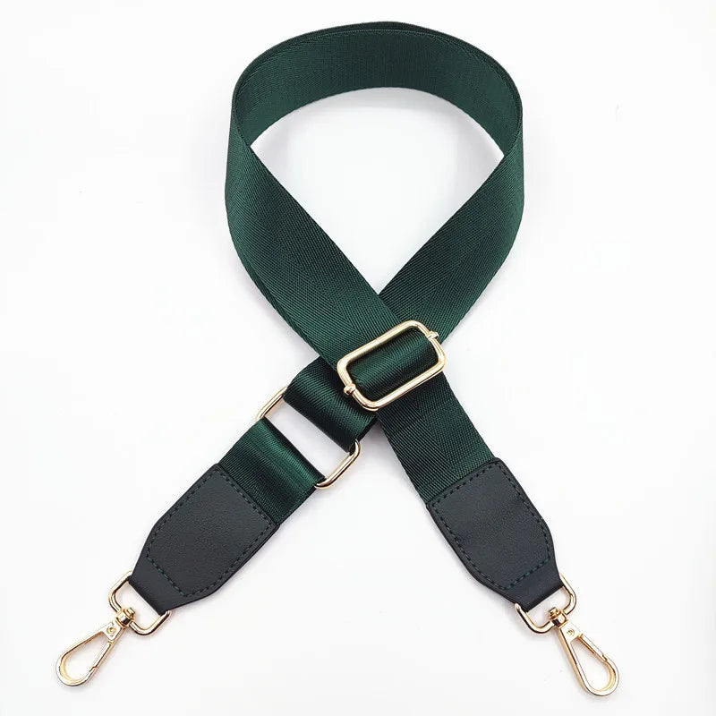 Bag strap shoulder strap solid color men's bag with nylon shoulder crossbody lengthened replacement belt bag accessories 3.8cm bag broadband