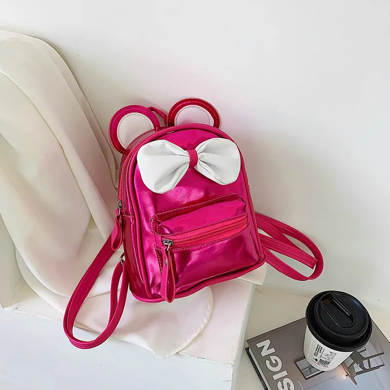 Children's school bag backpack magic shiny girls baby cute cartoon fashion princess bag small school bag