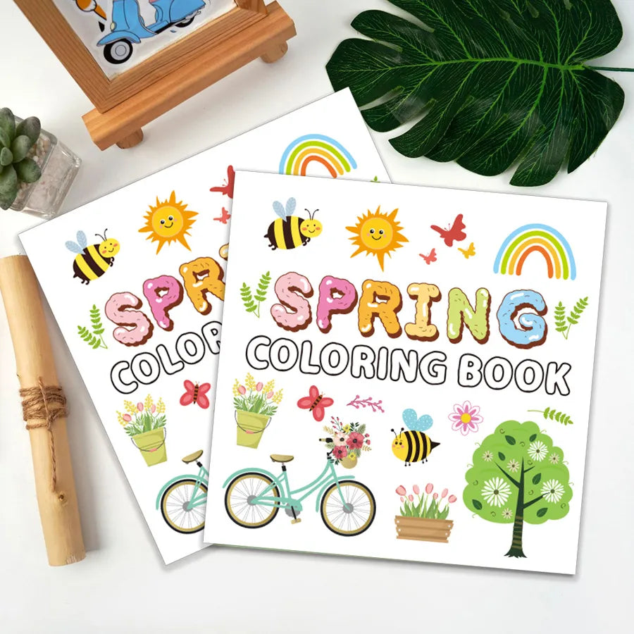 1 Piece Cartoon Letter Learning School Cute Painting Paper