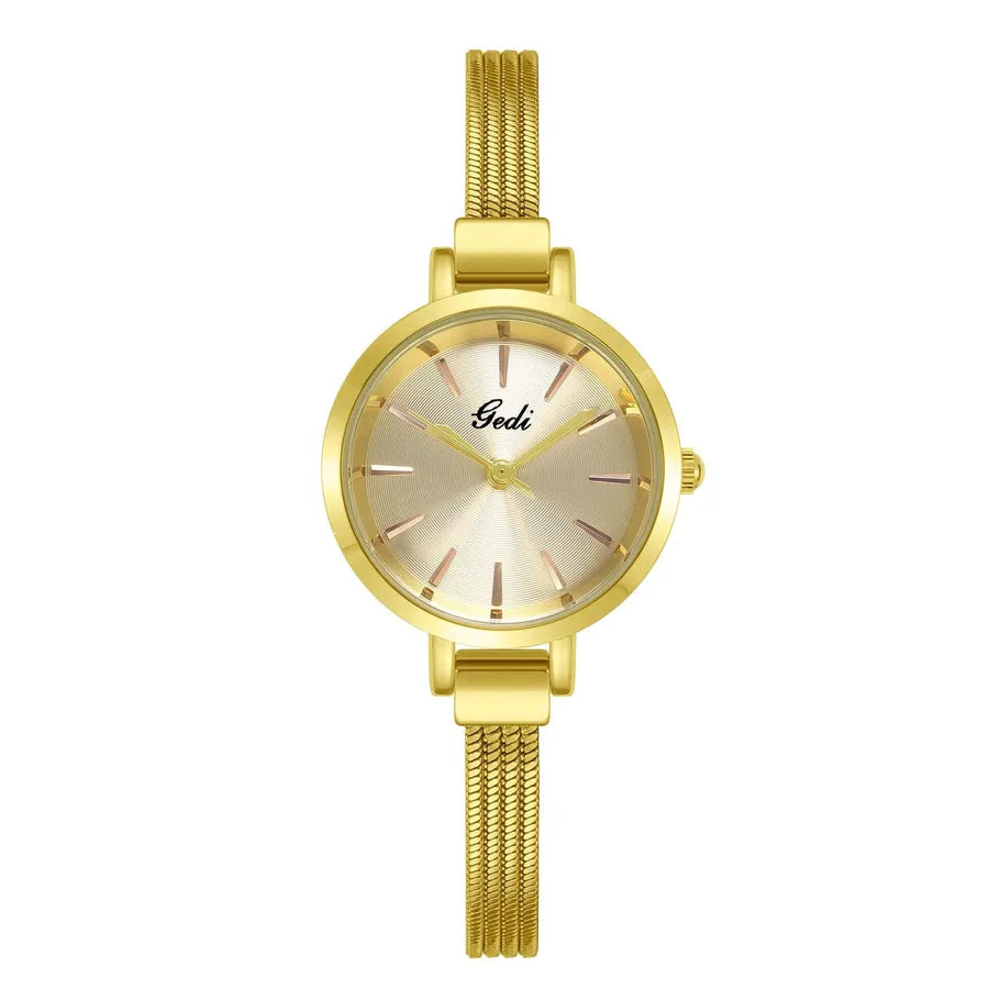 Elegant Modern Style Round Jewelry Buckle Quartz Watch Women's Watches