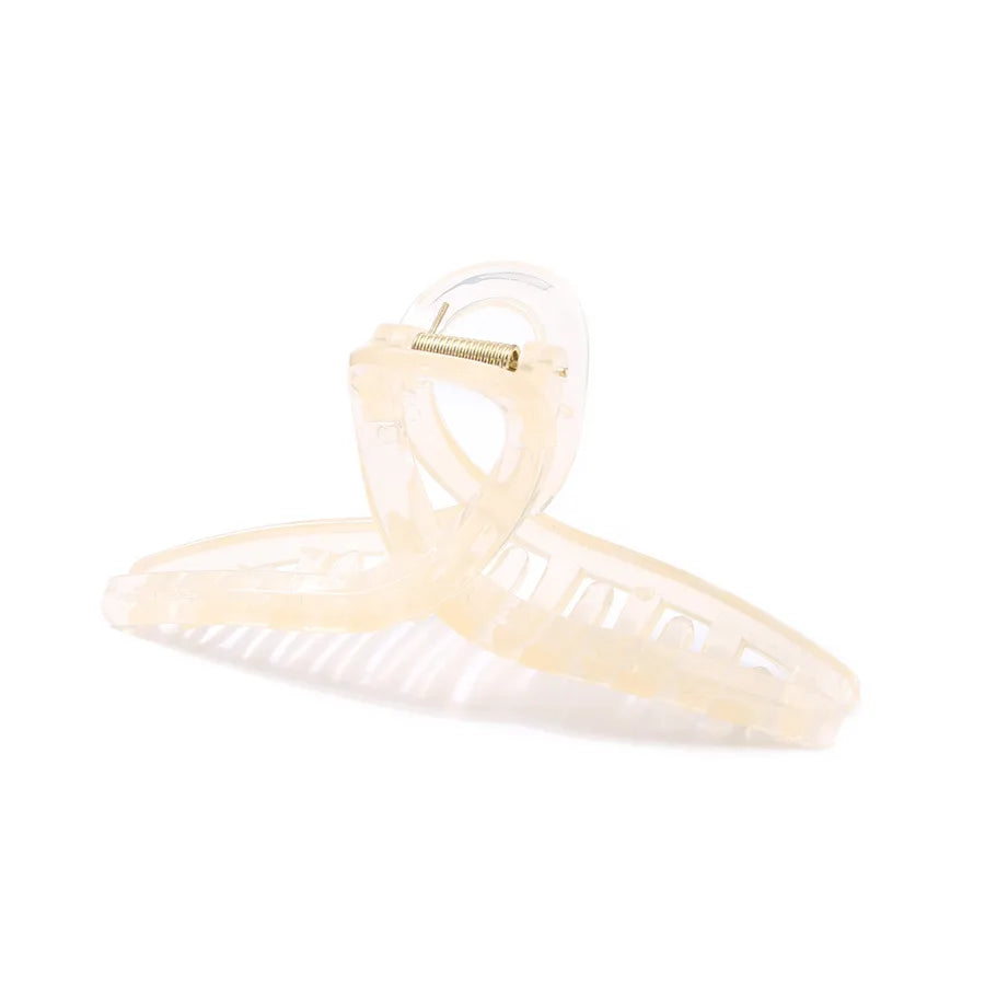 women's lady solid color resin stoving varnish hair claws