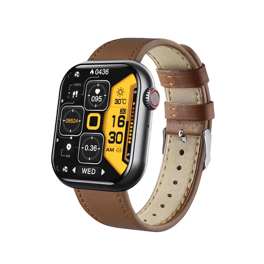 New  F57 smart watch Bluetooth call heart rate body temperature voice assistant smart bracelet sports watch