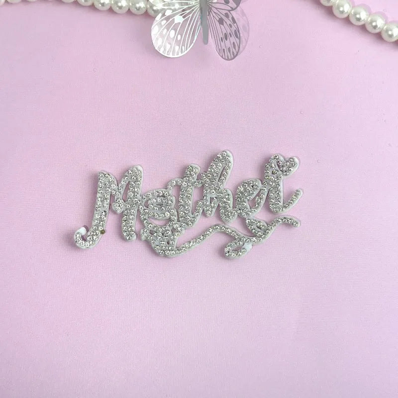 Mother'S Day Romantic Letter Heart Shape Felt Party Cake Decorating Supplies Party Supplies Cake Decorating Supplies 1 Piece