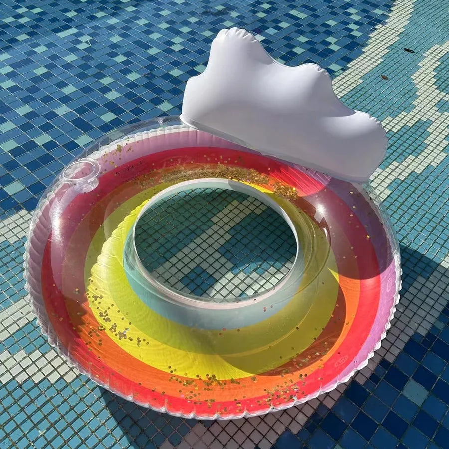 Vacation Rainbow PVC Adults 1 Piece