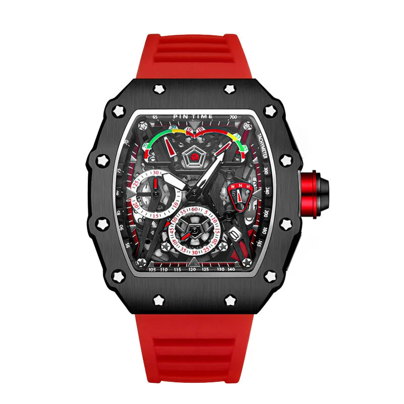 ZIDO Brand Fashion High Color Value Casual Sports Automatic Waterproof Luminous Men's Watch 1709