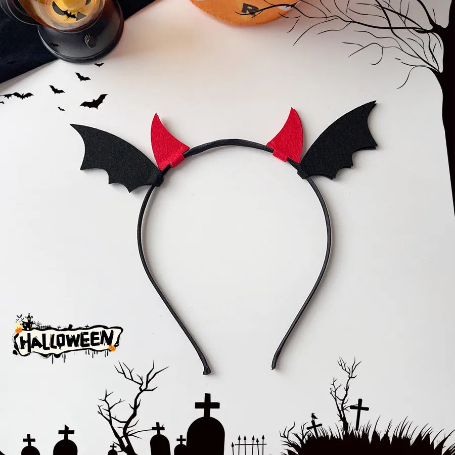 New Arrival Halloween Ornaments Creative Funny Pumpkin Ghost Bat Side Clip Top Clip Festival Atmosphere Hair Accessories
