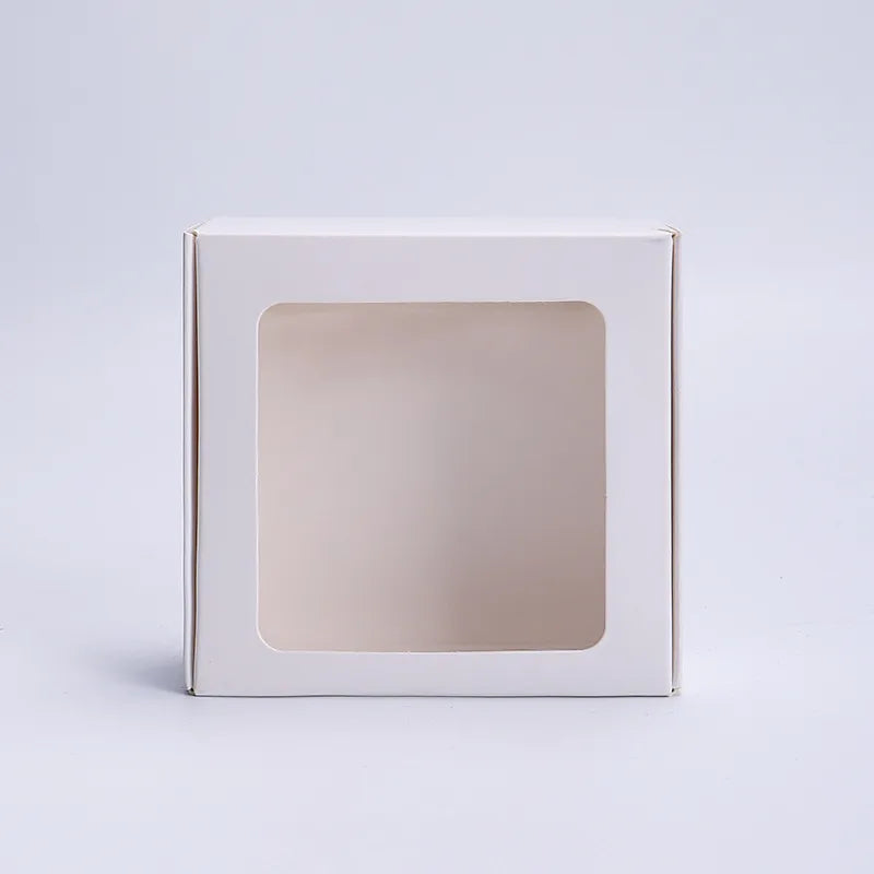 simple style solid color kraft paper paper box 1 piece