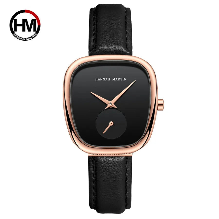 fashion round jewelry buckle quartz women's watches