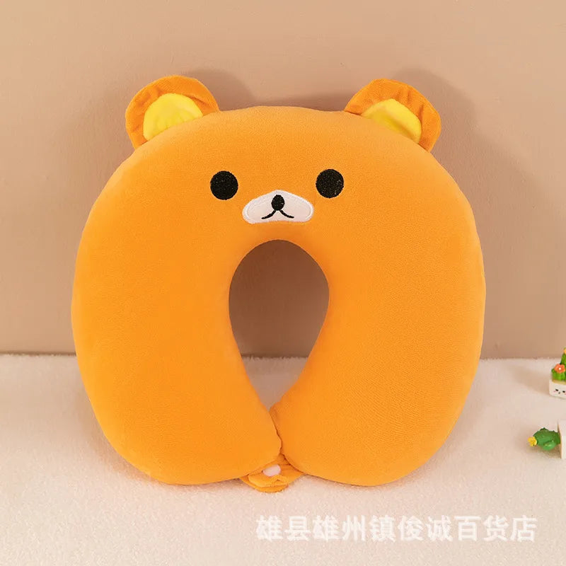 U-shaped Pillow Travel Neck Pillow Cervical Cute U-shaped Pillow Office Adult Nap Pillow Adult Neck Pillow Gift