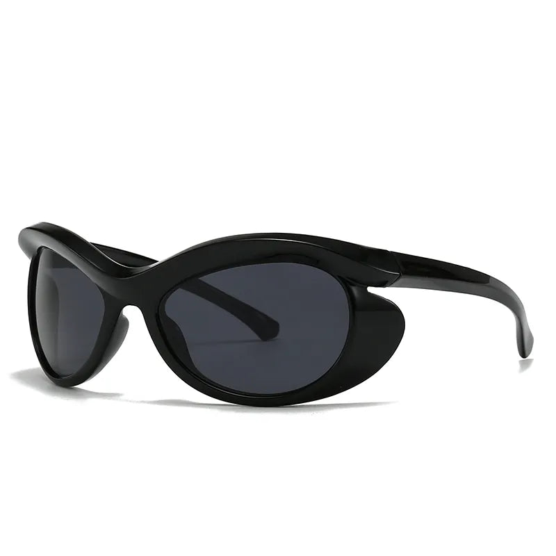 Casual Simple Style Solid Color Pc Special-Shaped Mirror Full Frame Women's Sunglasses