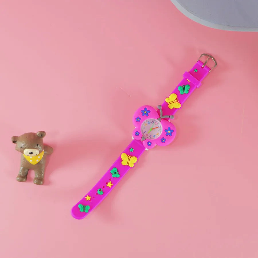 Manufacturers supply new creative children's watches kindergarten primary school students cartoon veneer watches cartoon watch wholesale