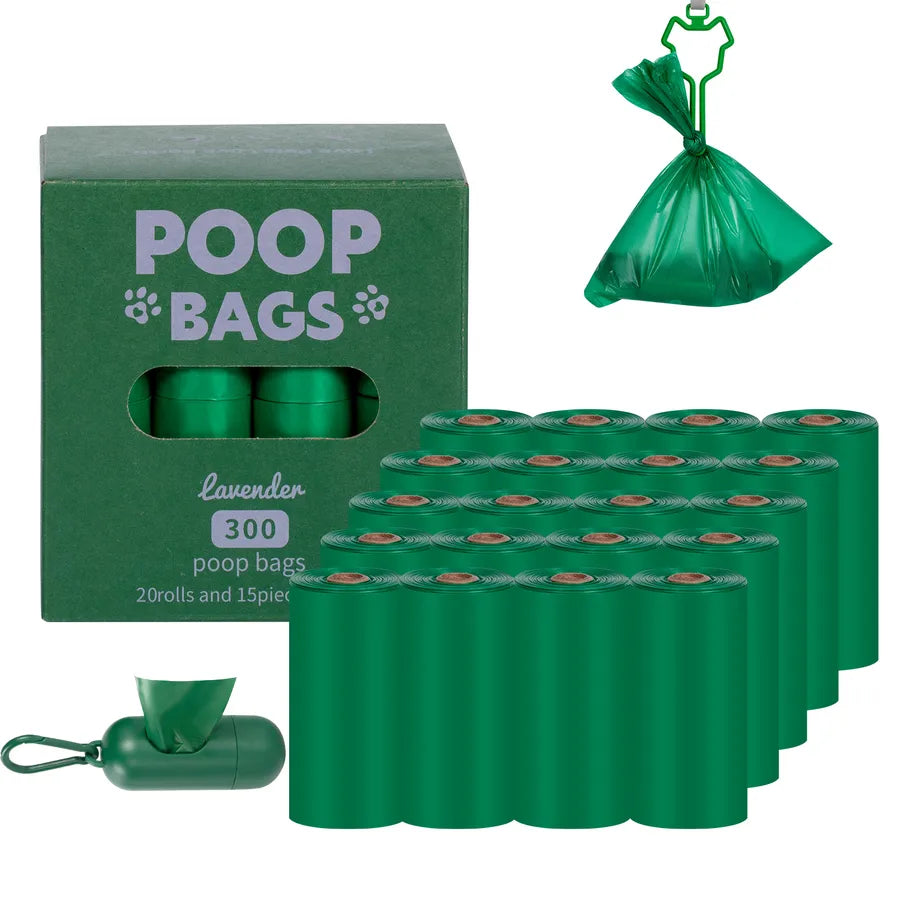 Cute PE Paw Print Pet Garbage Bag