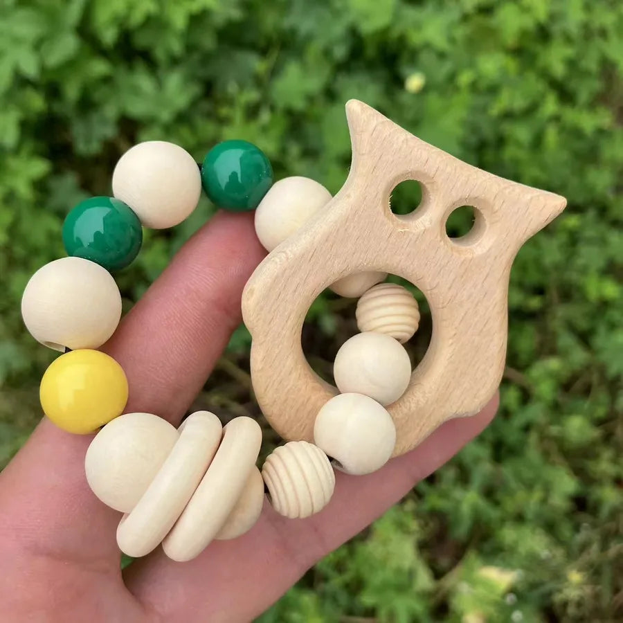 baby toys bear wood toys