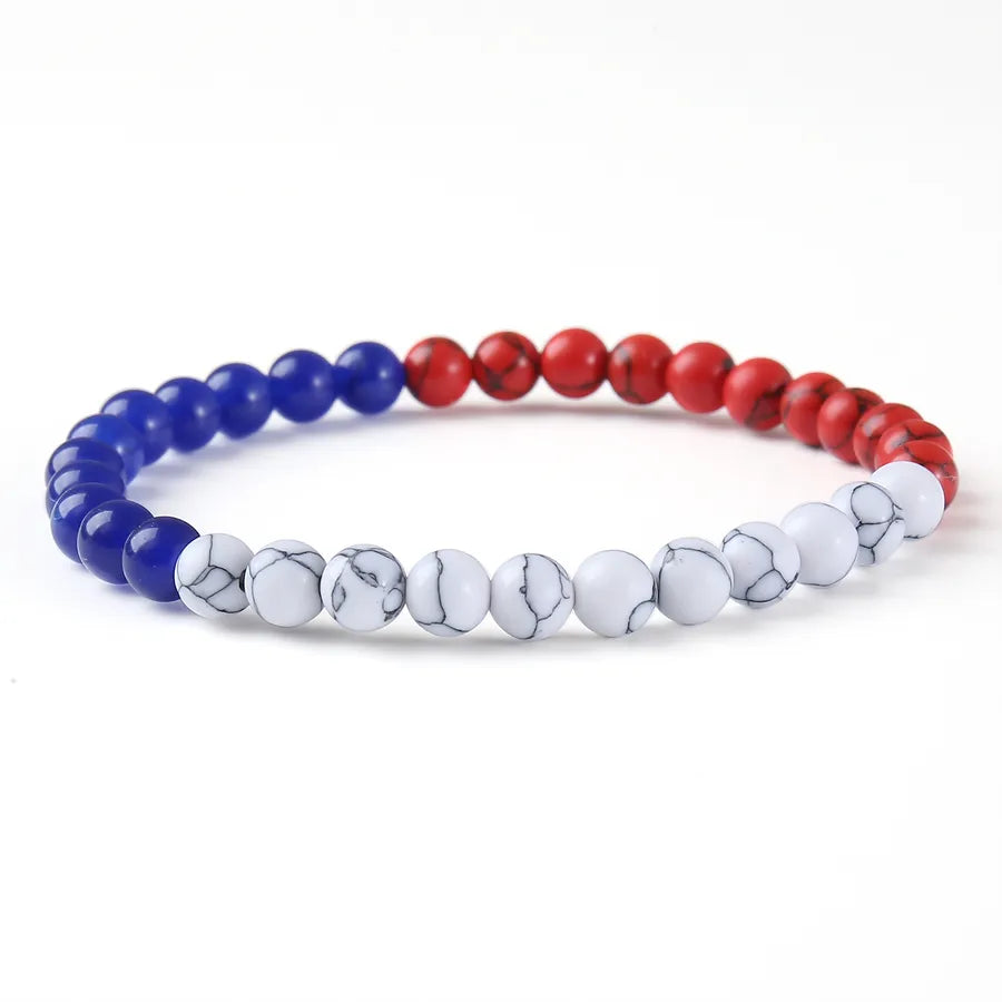 Commute Round natural stone Beaded Chain Bracelets In Bulk