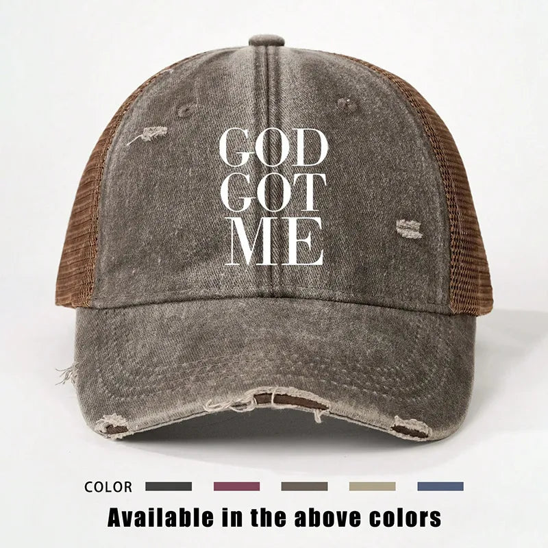 Women's Vacation Classic Style Slogan Curved Eaves Baseball Cap
