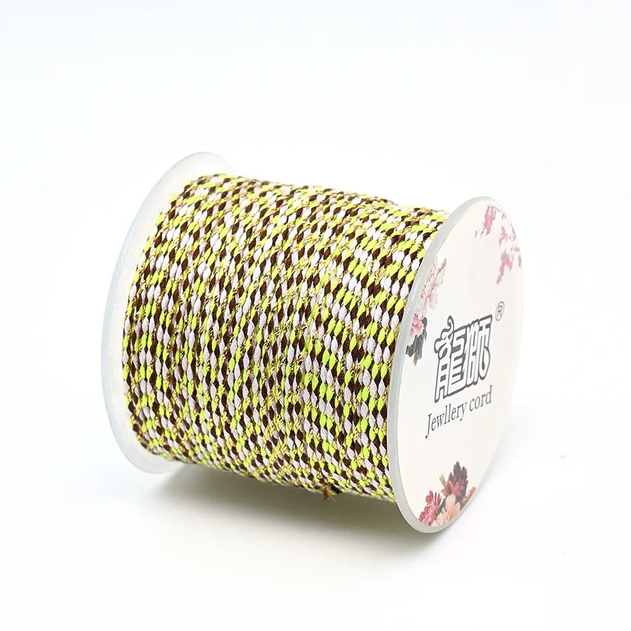 1 Roll/Package Cotton Polyester  Wire Diameter: 2mm Jewelry Accessories