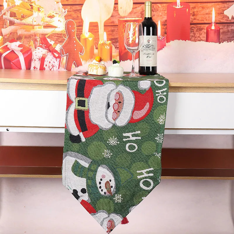 Christmas Fashion Elk Banquet tablecloth