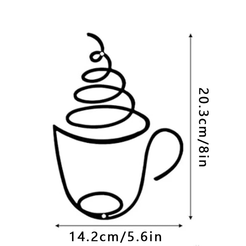 Classic Style 1605 Coffee Iron pendant Wall Art