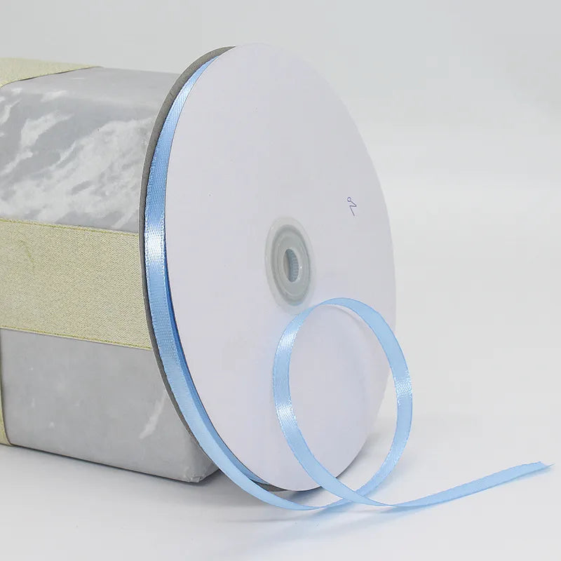 Classic Style Solid Color Polyester Wedding Birthday Party Supplies Gift Wrapping Supplies 1 Roll