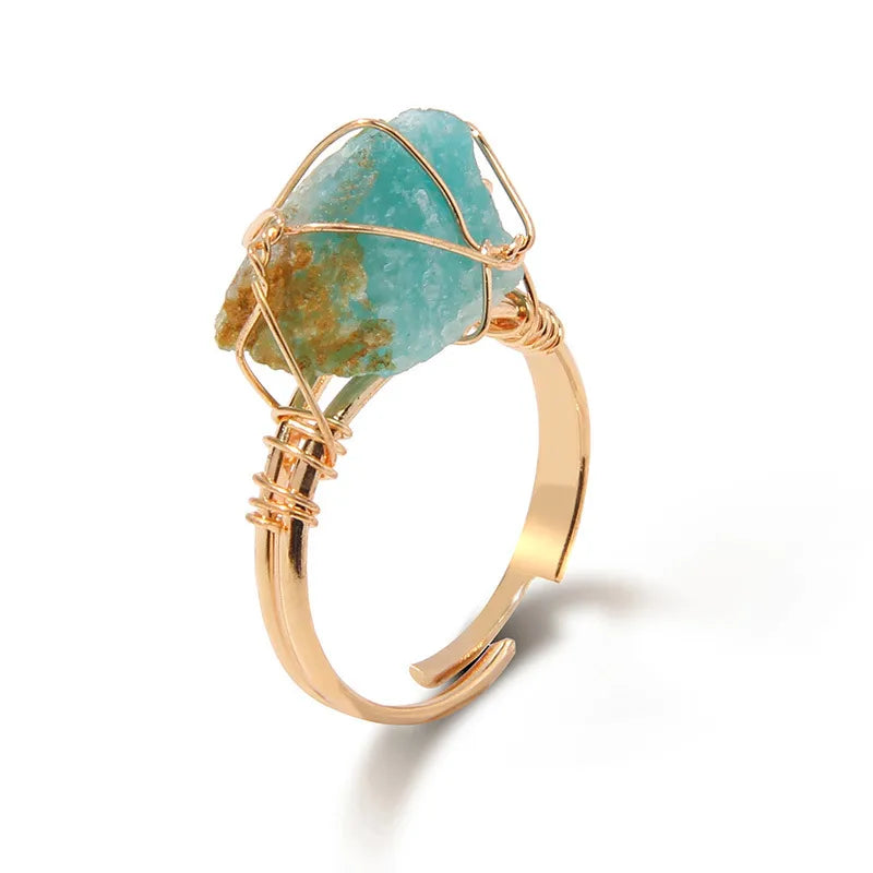 fashion irregular crystal rings 1 piece