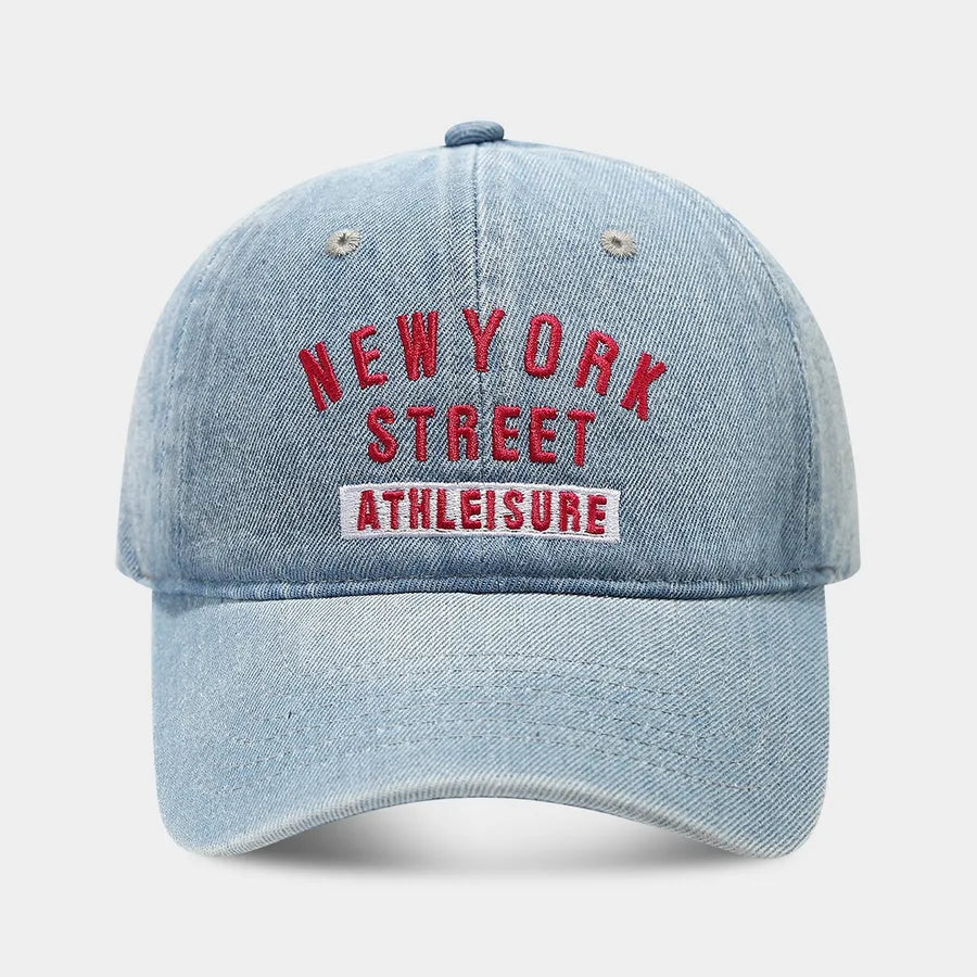 Unisex Casual Simple Style Streetwear Vocabulary Words/Name Embroidery Curved Eaves Baseball Cap