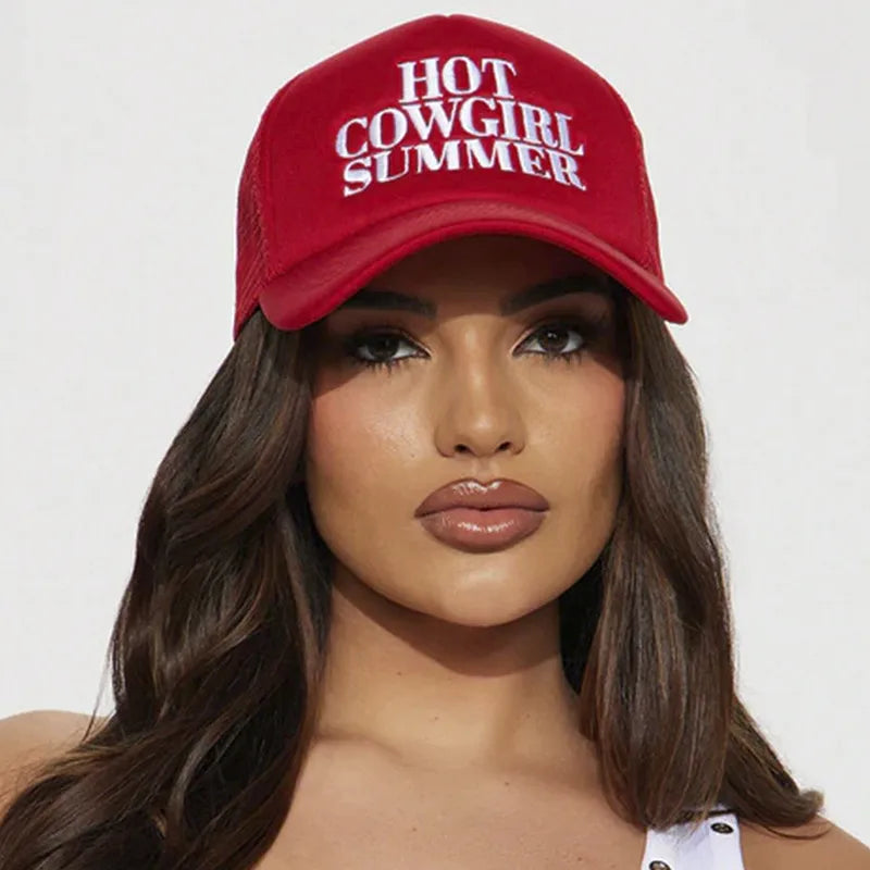 Unisex Retro Classic Style Letter Curved Eaves Baseball Cap