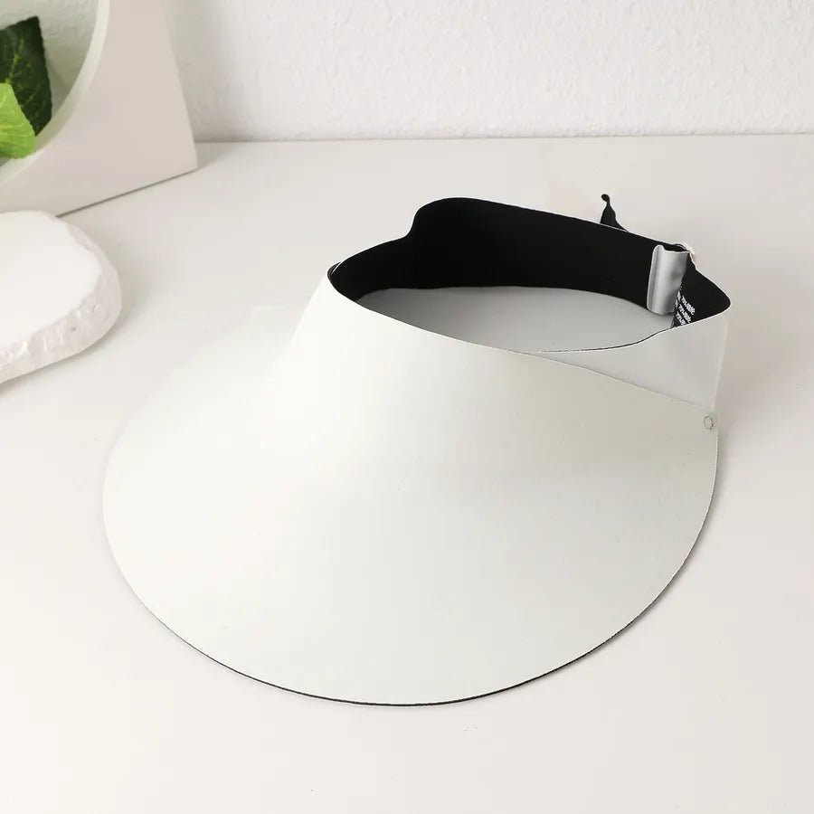 Women's Casual Simple Style Solid Color Solid Color Big Eaves Wide Eaves Sun Hat