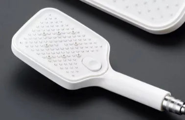 Square Pressurized Shower Head Faucet Bathroom Rain Shower Bath Water Heater Handheld Pressurized Shower Head