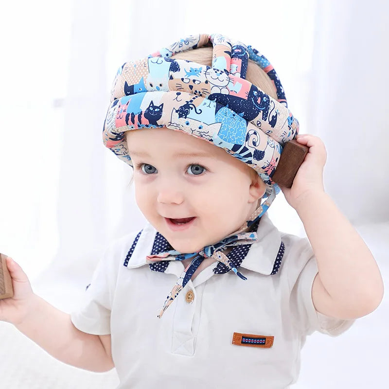baby learning to walk safety protection fashion anti-fall cap