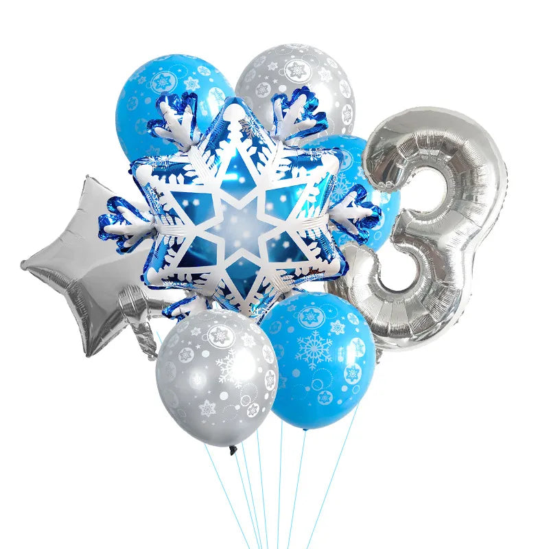 Christmas Simple Style Classic Style Color Block Aluminum Film Festival Balloons