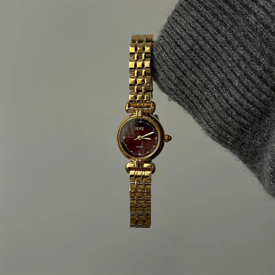 Casual Luxurious Square Double Side Snaps Quartz Watch