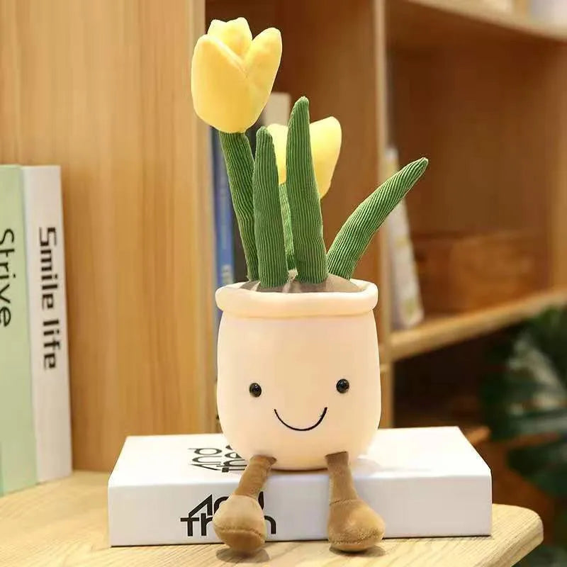 Stuffed Animals & Plush Toys Potted Plant PP cotton Toys