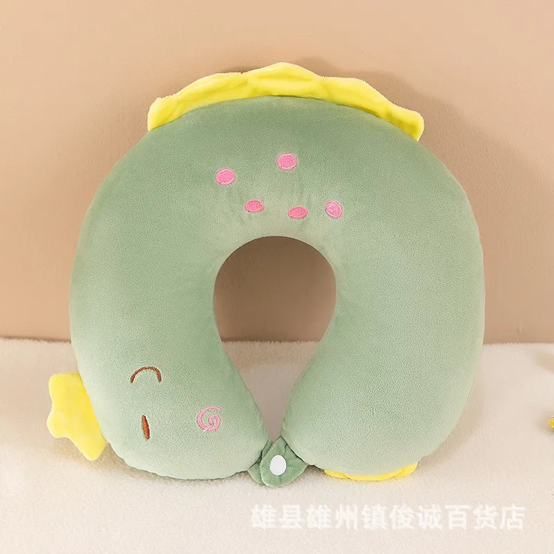 U-shaped Pillow Travel Neck Pillow Cervical Cute U-shaped Pillow Office Adult Nap Pillow Adult Neck Pillow Gift