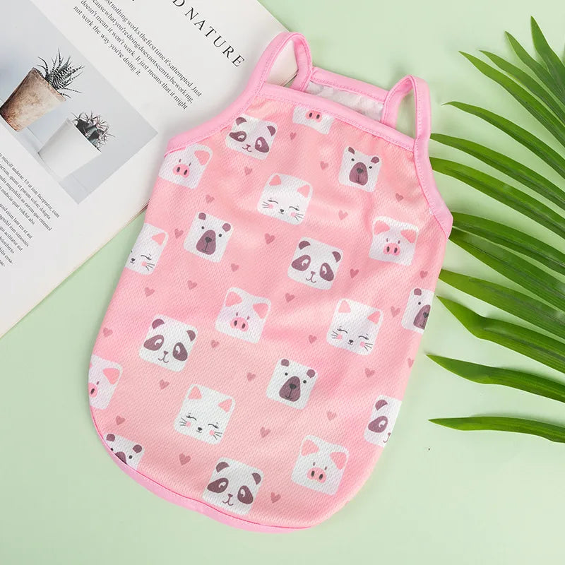cute sweet polyester cartoon fruit pet clothing
