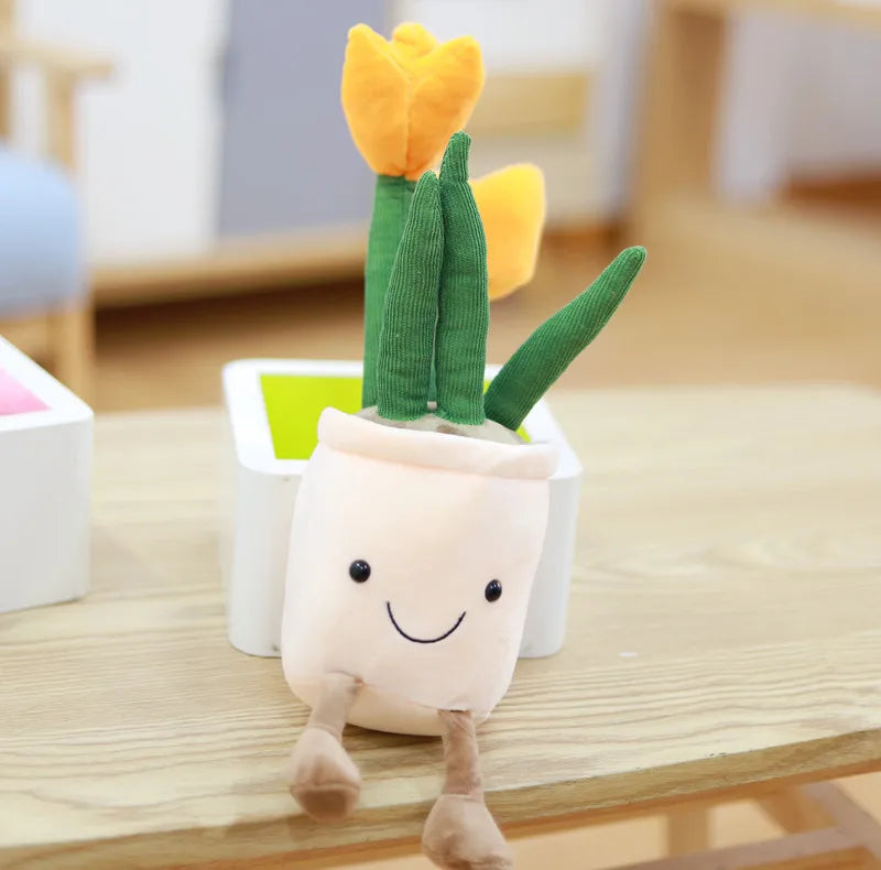 Stuffed Animals & Plush Toys Potted Plant PP cotton Toys