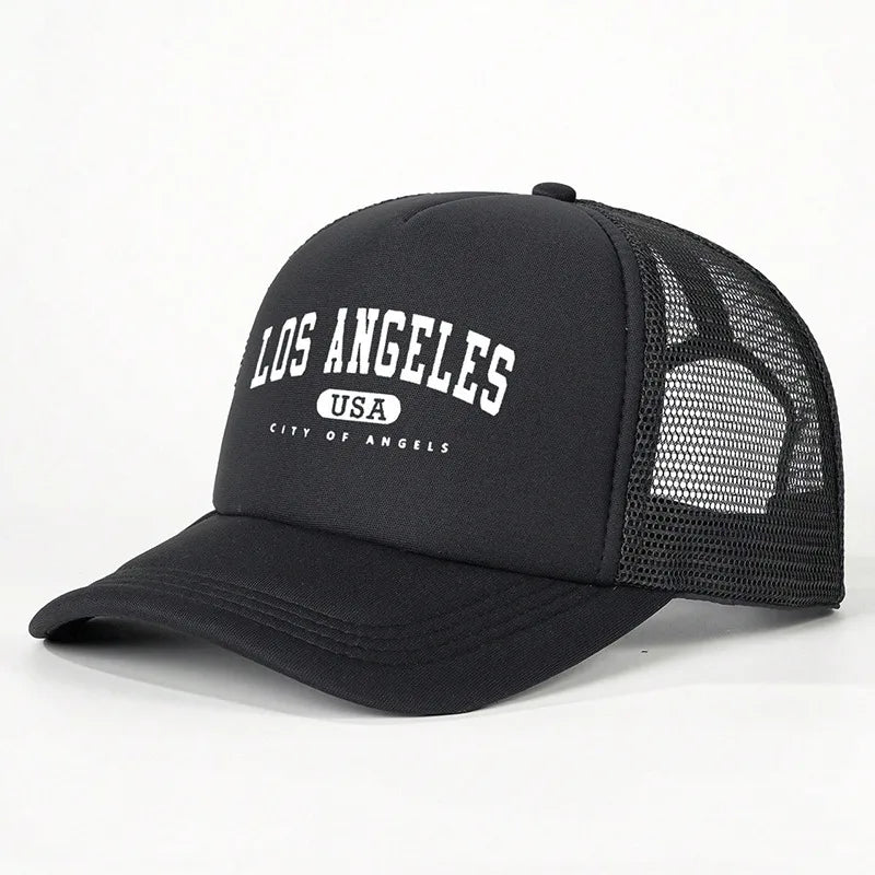 Unisex Vintage Style Classic Style Letter Curved Eaves Baseball Cap
